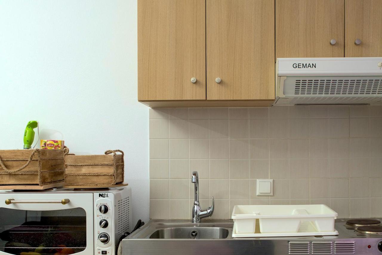 Warm Studio Apartment In Heraklion Экстерьер фото